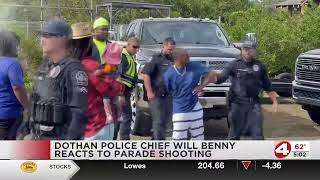 Dothan police chief reacts to parade shooting Profile