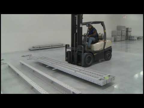 Lowes Cantilever Rack Installation - video from Ross Technology