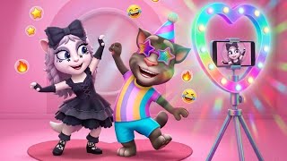 My Talking Angela 2 New update - New Tokyo Street Style - outfit unlocked) – Android and iOS  screenshot 3