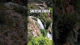 Cascada IMPRESIONANTE en Chella. Valencia💦#shorts #naturaleza #españa #chella #suscribe