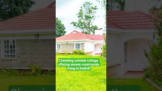Spacious 4 bedroom bungalow ,Charming colonial cottage offering serene countryside living in Redhill
