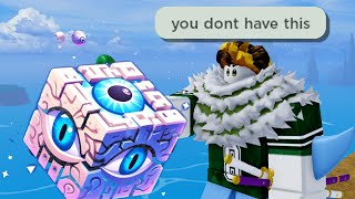 Toxic Kid says he has 'GOD FRUIT' in Blox Fruits