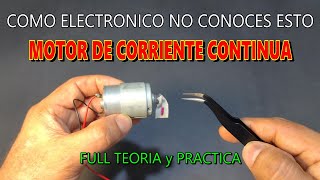 ✅ LO QUE NO CONOCEN LOS ELECTRONICOS 👀 👉 COMO INVERTIR EL GIRO DE UN MOTOR DE CORRIENTE CONTINUA