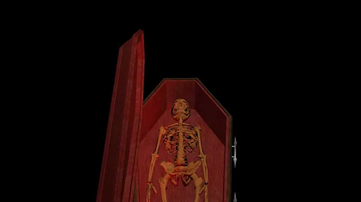 satanic coffin 1  3d model  animation  s01r03 halloween.avi