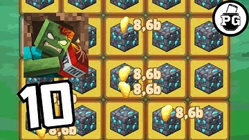 HUGE Pack of Diamond Ore ⛏ Minetap 3D: Idle-Merge RPG - Gameplay Walkthrough |Part 10|