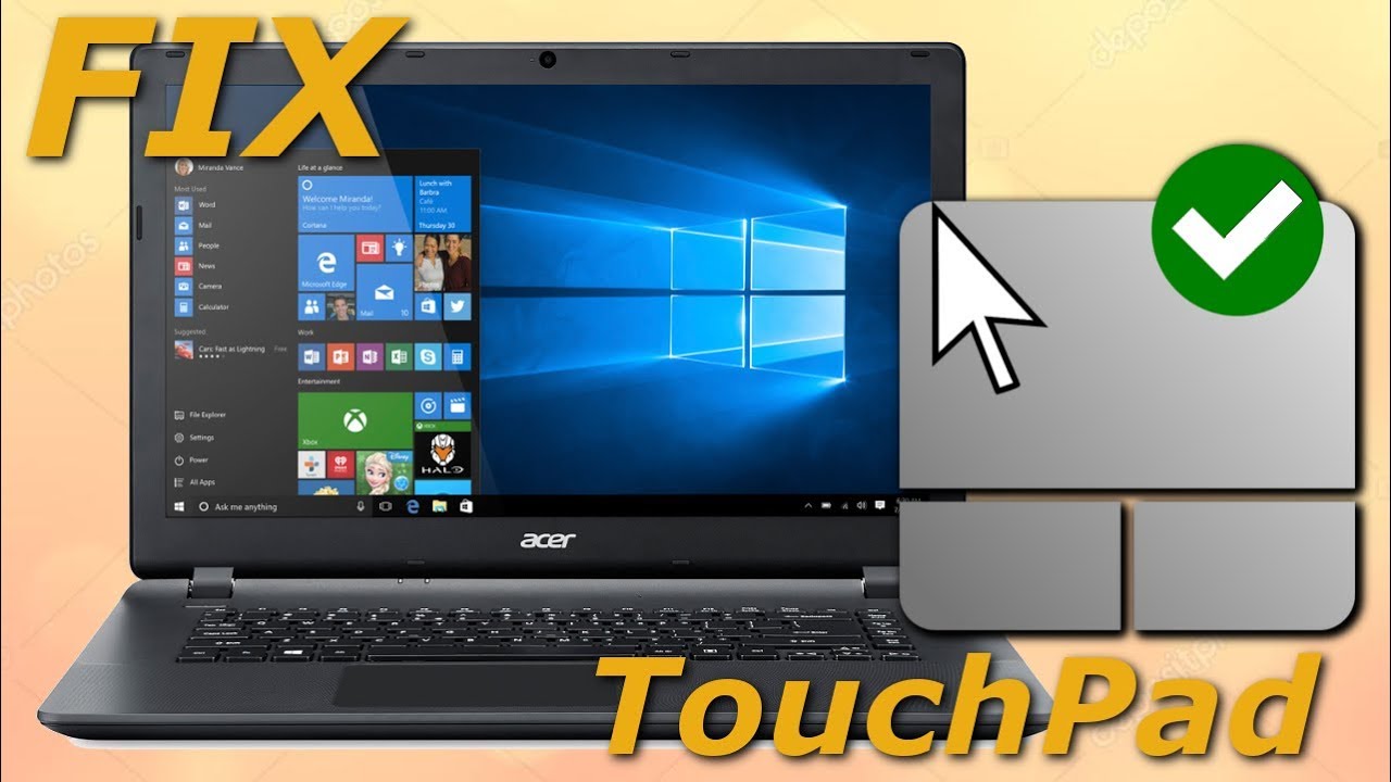 Fix - Acer mouse touchpad non riconosciuto con Windows 10 - YouTube