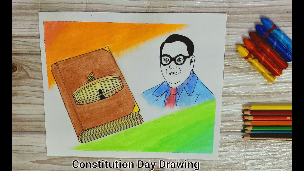 Drawing-Constitution day – India NCC