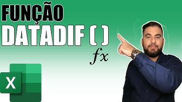 [ EXCEL ] Diferença entre datas utilizando a FUNÇÃO OCULTA DATADIF()