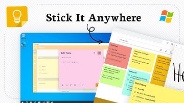 How to install Google Keep on Windows (Desktop Shortcut)