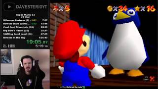 Super Mario 64 - 70 Star Speedrun (1:25:09)