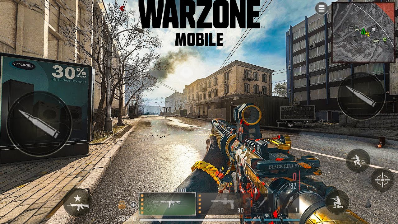 Warzone Mobile on ultra Graphic Looks Awesome 🫡 No Cut Gameplay 