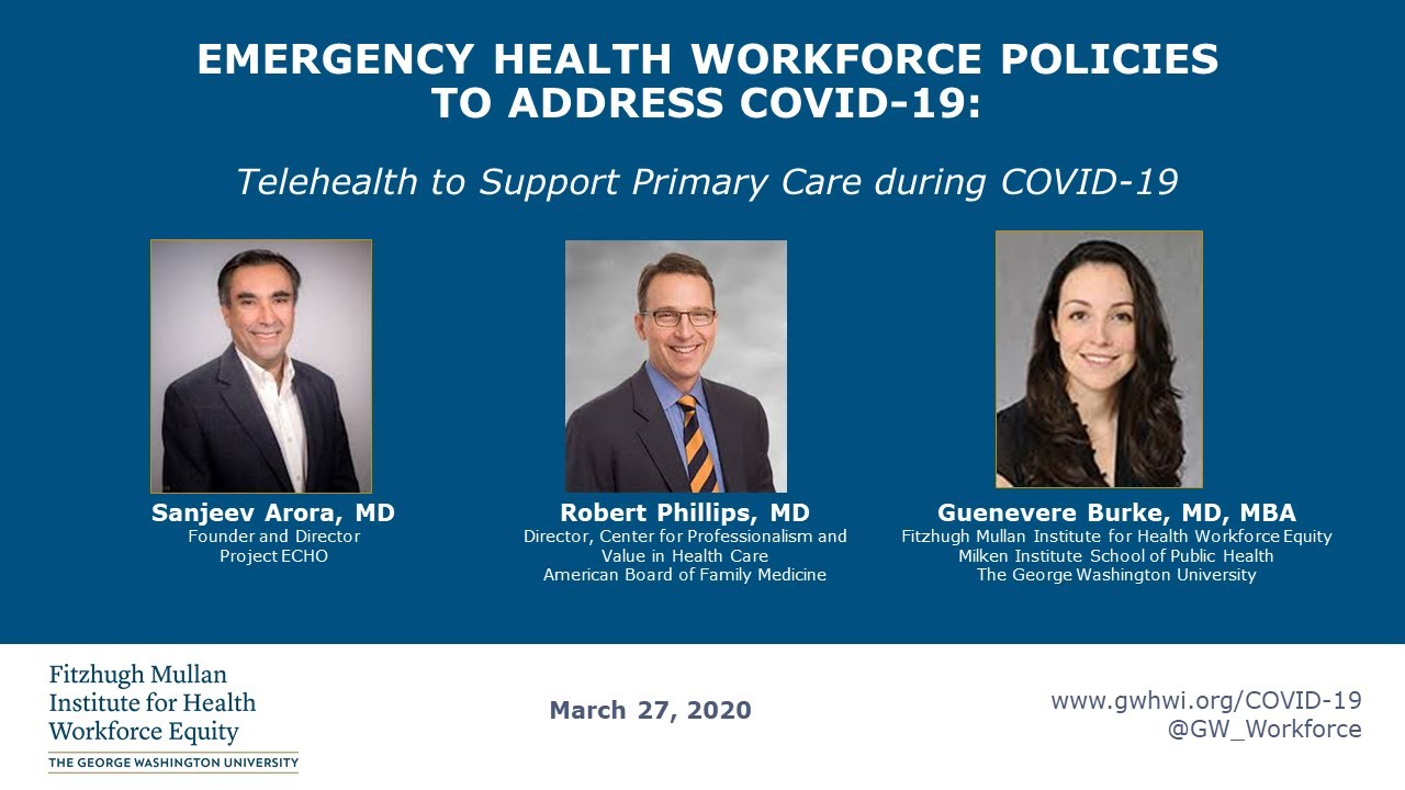 Telehealth to Support Primary Care during COVID-19 - YouTube
