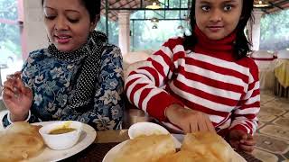  Vedam Eco Resort  | Buffet Breakfast | Enjoying Unlimited Puri | Ghugni | Chicken Sandwich | Egg