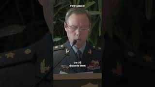 Chinese lieutenant general criticises US double standards