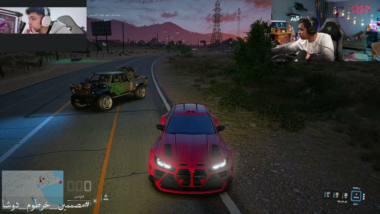 عمرو سهرة gtav اليوم 2 مارس جزء 7