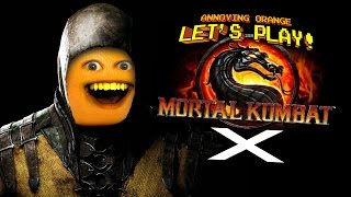 Annoying Orange Let's Play Mortal Kombat X for iOS!