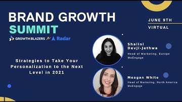 Brand Growth Summit: Strategies to Take Your Personalization to the Next Level in 2021