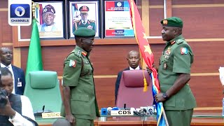 Gen Lucky Irabor Hands Over To New CDS Maj Gen CG Musa [Full Video]