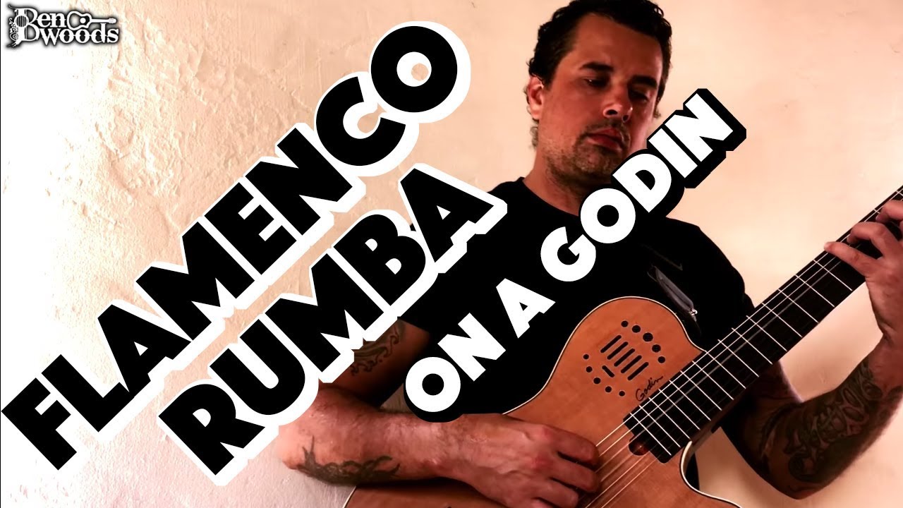 Zimir (Rumba) Flamenco Guitar - Ben Woods - Godin Ambiance