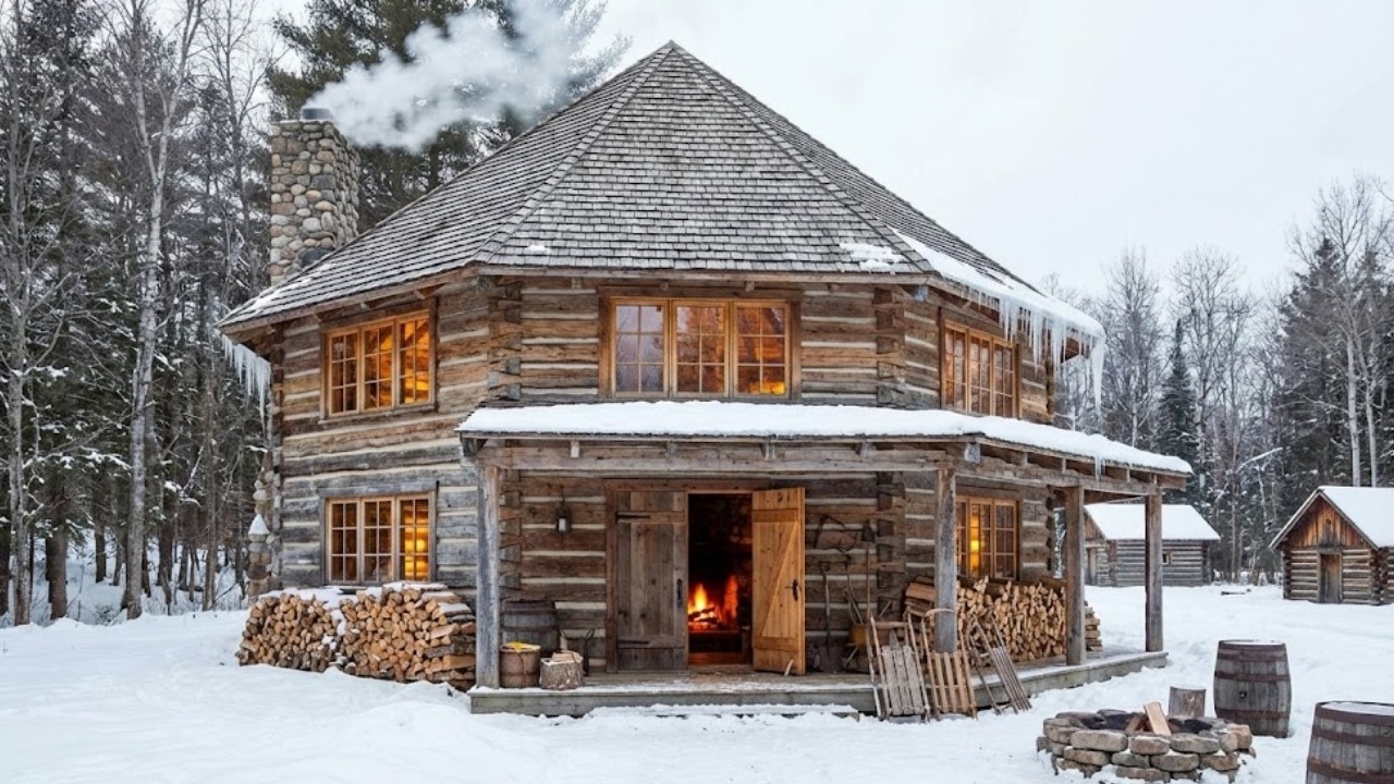 Fellow Prospectors Dismissed His Octagon Shelter, Until It Trapped 63°F of Warmth While Theirs Froze