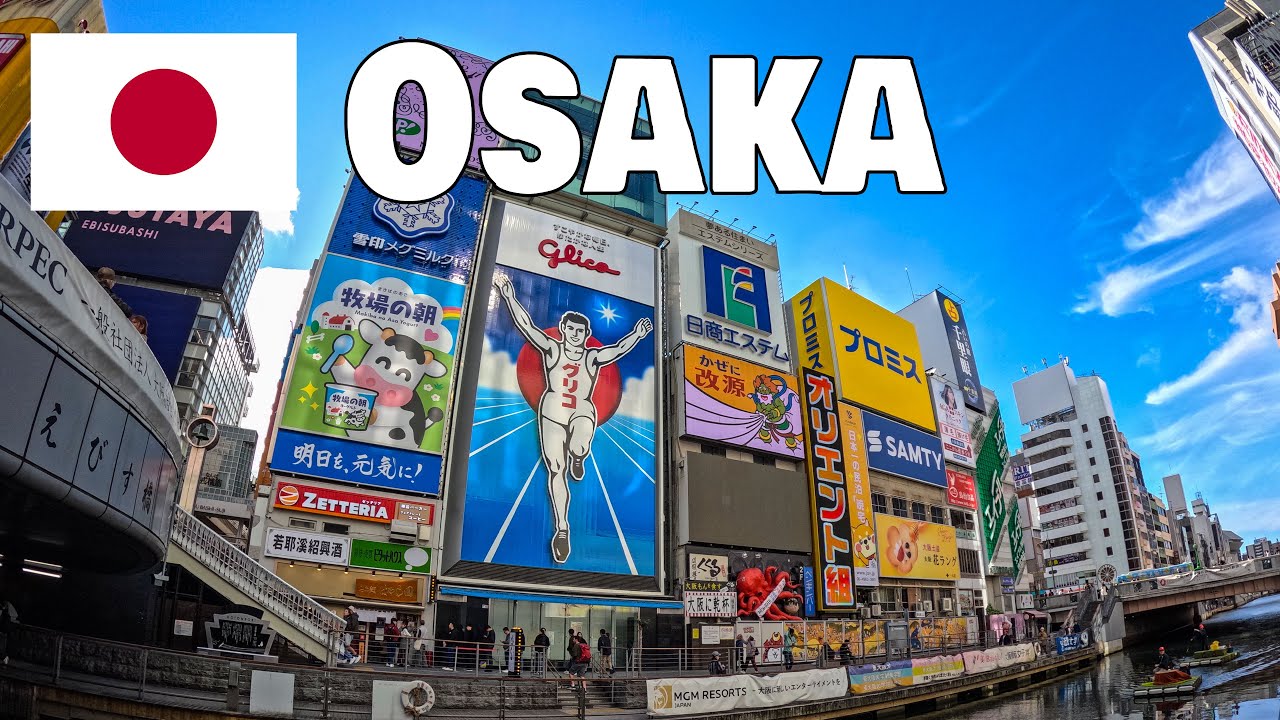 Osaka - mini-walking tour - YouTube