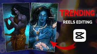 Instagram Trending Motivation Reels Video Editing || Shri Krishna Motivation Reels Tutorial