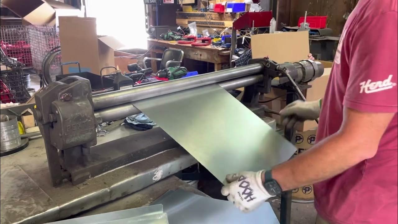 Herd Spreader Model GT 77 Build Part 2 Jonathan Hoop the old way and