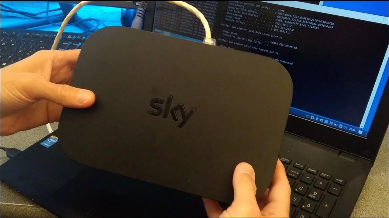 How to factory reset a Sky ER115 Router Sky Q Hub YouTube