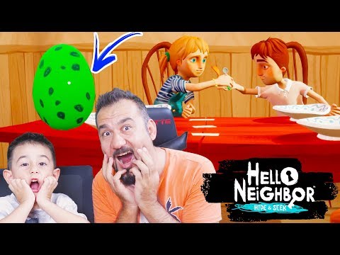 ÇİRKİN KUŞUN YUMURTASINI ÇALDIK! SALDIRDI! | HELLO NEIGHBOR HIDE AND SEEK #2