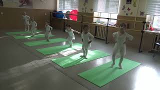 ECARTE.RU Открытый урок по хореографии для детей 3-4 года