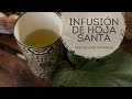 Infusión de Hoja Santa  Propiedades