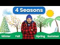 Learn the 4 seasons  spring summer winter fall