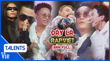 BỘ 6 BÙNG CHÁY: Mở màn chất lừ "ĐÂY LÀ RAP VIỆT" với Justatee, Rhymastic, Binz, Karik, Wowy, Suboi