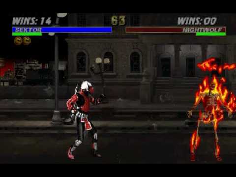 Mortal Kombat 3: Sektor Finishing Moves