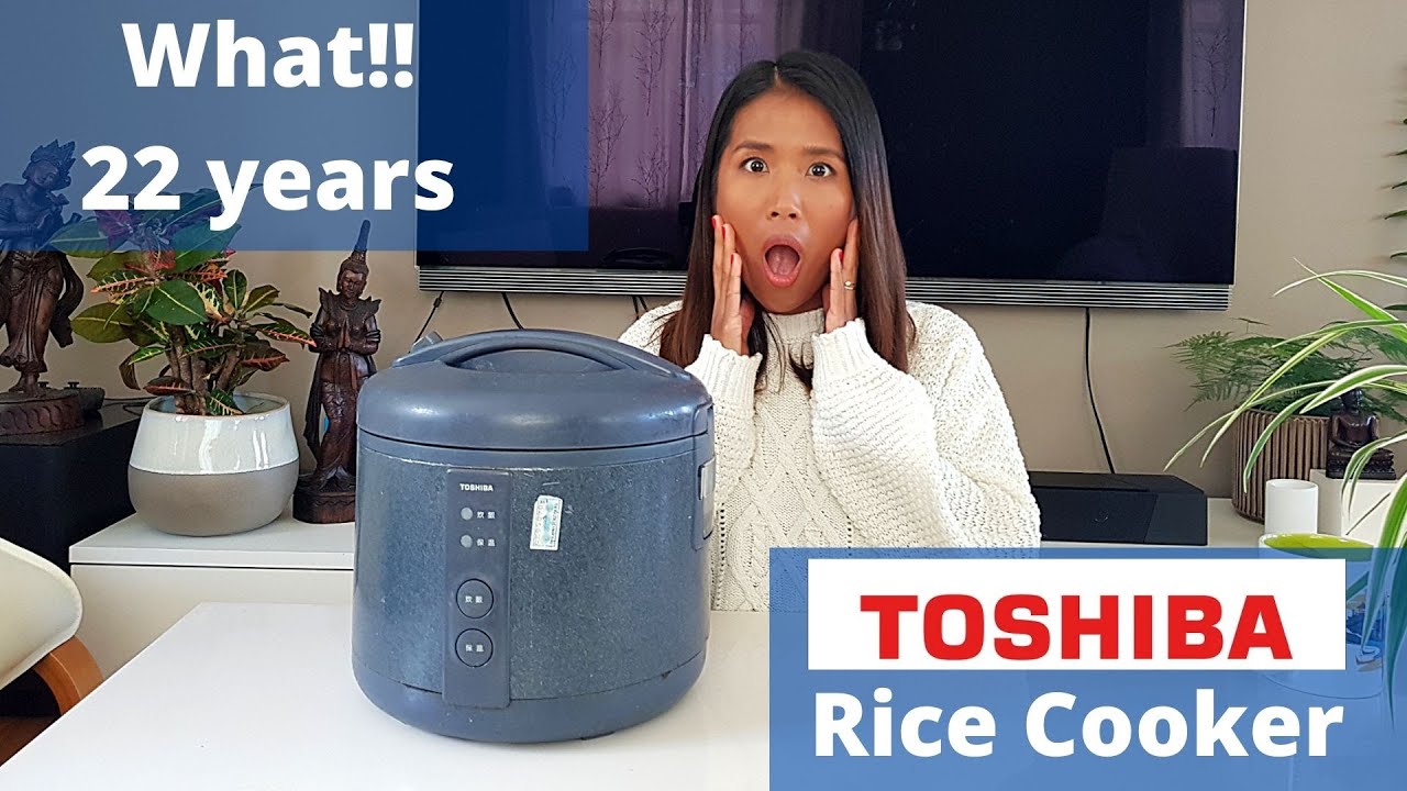 COOKING RICE W/ A TOSHIBA RCVSF RICE COOKER!!! #   YouTube