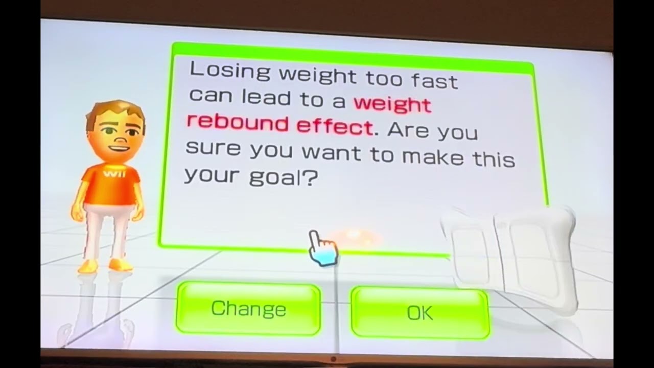Wii Fit Plus body test 