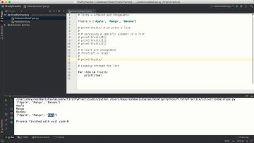 Python Lists and Operations | Python 3 | Geniobits