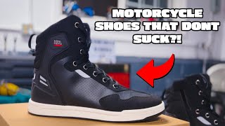THE BEST MOTORCYCLE SHOES FOR $100 - Kemi Moto Motorcycle Shoes Review
