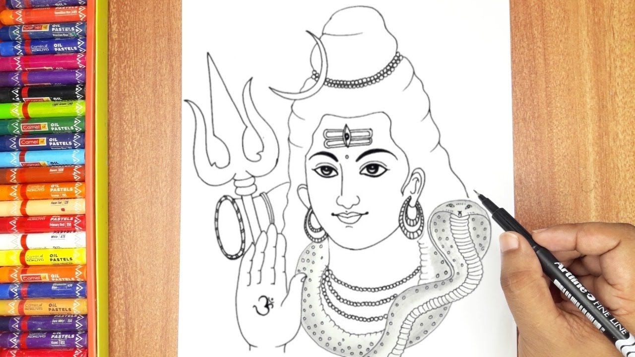 Lord Shiva God Pictures Drawing Easy - img-gimcrackery