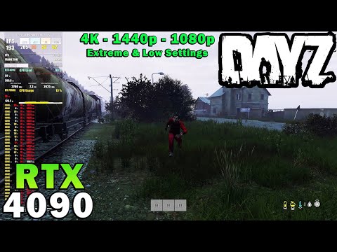 DayZ | RTX 4090 | Ryzen 9 7950X | 4K - 1440p - 1080p | Extreme & Low Settings