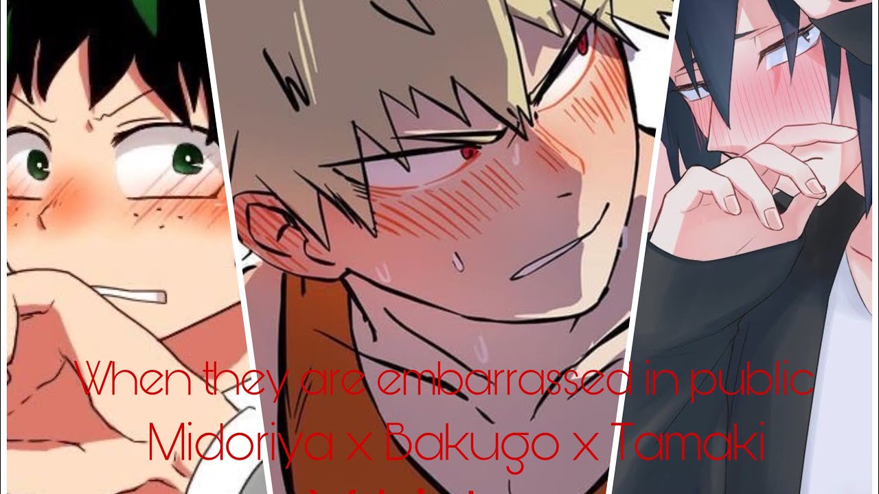 When they are embarrassed in public | { BNHA ASMR Fanfiction Reading} | ASMR | Multi-Characters