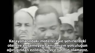 Martin Luther King I Have A Dream Bir Hayalim Var