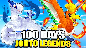 I Spent 100 Days in Cobblemon Hunting LEGENDARY Pokemon!