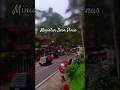 miniatur jalan di desa pinus / tilt-shift video
