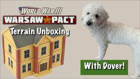 World War III Team Yankee: Unboxing Terrain for the Warsaw Pact | Scenery for Miniature Wargaming