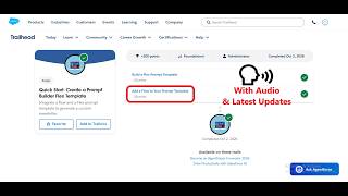 Add a Flow to Your Prompt Template | Quick Start: Create a Prompt Builder Flex Template | Trailhead