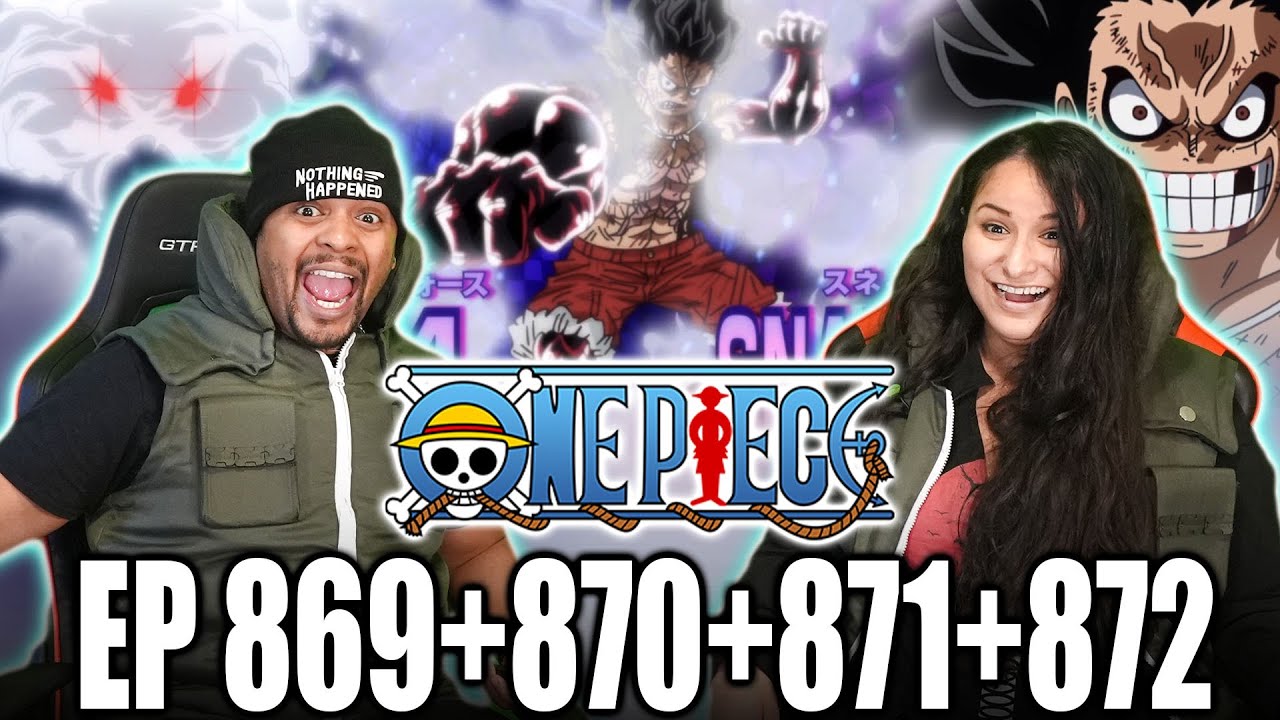 Luffy The Snake Of The Story One Piece Reaction Episode 869 872 Op Reaction Youtube