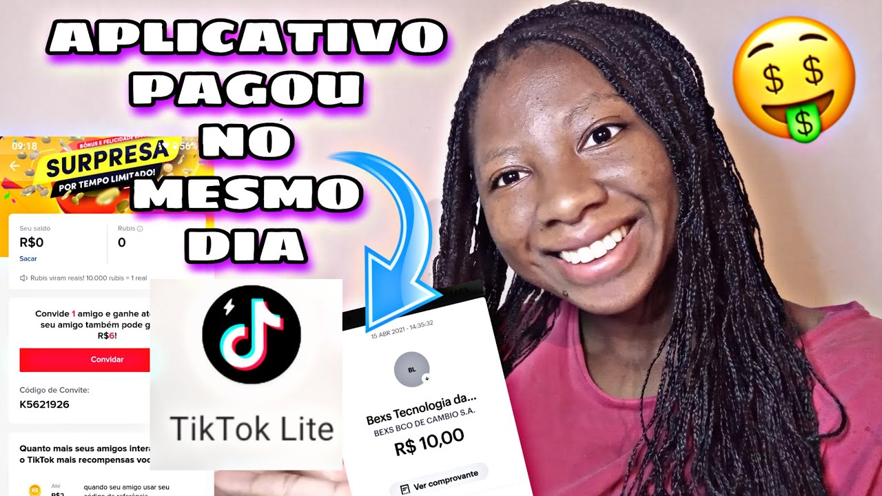 Tiktok Lite Como BURLAR O Tiktok E Ganhar Mais Dinheiro Prova De