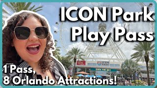 ICON Park Play Pass & Sloppy Joes | Museum of Illusions, Sea Life, Madame Tussauds, The Wheel, more!