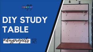 DIY Foldable Study Table